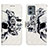 Coque Portefeuille Motif Fantaisie Livre Cuir Etui Clapet Y02B pour Motorola Moto G 5G (2023) Petit