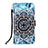 Coque Portefeuille Motif Fantaisie Livre Cuir Etui Clapet Y02B pour Samsung Galaxy A05s Petit