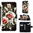 Coque Portefeuille Motif Fantaisie Livre Cuir Etui Clapet Y02B pour Samsung Galaxy A20e Petit