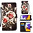 Coque Portefeuille Motif Fantaisie Livre Cuir Etui Clapet Y02B pour Samsung Galaxy A22s 5G Petit