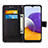 Coque Portefeuille Motif Fantaisie Livre Cuir Etui Clapet Y02B pour Samsung Galaxy A22s 5G Petit