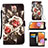 Coque Portefeuille Motif Fantaisie Livre Cuir Etui Clapet Y02B pour Samsung Galaxy A32 4G Petit