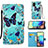 Coque Portefeuille Motif Fantaisie Livre Cuir Etui Clapet Y02B pour Samsung Galaxy A71 4G A715 Petit