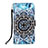 Coque Portefeuille Motif Fantaisie Livre Cuir Etui Clapet Y02B pour Samsung Galaxy A73 5G Mixte