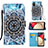 Coque Portefeuille Motif Fantaisie Livre Cuir Etui Clapet Y02B pour Samsung Galaxy F02S SM-E025F Mixte