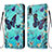 Coque Portefeuille Motif Fantaisie Livre Cuir Etui Clapet Y02B pour Samsung Galaxy M01s Petit