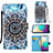 Coque Portefeuille Motif Fantaisie Livre Cuir Etui Clapet Y02B pour Samsung Galaxy M02 Mixte