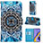 Coque Portefeuille Motif Fantaisie Livre Cuir Etui Clapet Y02B pour Samsung Galaxy M40S Petit