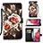 Coque Portefeuille Motif Fantaisie Livre Cuir Etui Clapet Y02B pour Samsung Galaxy S20 FE 4G Noir