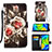 Coque Portefeuille Motif Fantaisie Livre Cuir Etui Clapet Y02B pour Xiaomi Redmi 10X 4G Petit