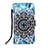 Coque Portefeuille Motif Fantaisie Livre Cuir Etui Clapet Y02B pour Xiaomi Redmi Note 9 Mixte