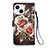 Coque Portefeuille Motif Fantaisie Livre Cuir Etui Clapet Y03B pour Apple iPhone 13 Petit