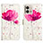 Coque Portefeuille Motif Fantaisie Livre Cuir Etui Clapet Y03B pour Motorola Moto G Stylus (2023) 4G Rose