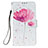 Coque Portefeuille Motif Fantaisie Livre Cuir Etui Clapet Y03B pour Samsung Galaxy A01 SM-A015 Rose