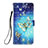 Coque Portefeuille Motif Fantaisie Livre Cuir Etui Clapet Y03B pour Samsung Galaxy F02S SM-E025F Petit