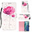 Coque Portefeuille Motif Fantaisie Livre Cuir Etui Clapet Y03B pour Samsung Galaxy Note 20 5G Petit