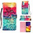 Coque Portefeuille Motif Fantaisie Livre Cuir Etui Clapet Y03B pour Samsung Galaxy S23 FE 5G Petit