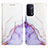 Coque Portefeuille Motif Fantaisie Livre Cuir Etui Clapet Y04B pour OnePlus Nord N200 5G Violet