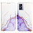 Coque Portefeuille Motif Fantaisie Livre Cuir Etui Clapet Y04B pour Oppo A57 5G Petit