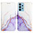 Coque Portefeuille Motif Fantaisie Livre Cuir Etui Clapet Y04B pour Samsung Galaxy A13 4G Violet