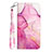 Coque Portefeuille Motif Fantaisie Livre Cuir Etui Clapet Y04B pour Samsung Galaxy A13 5G Rose Rouge