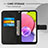Coque Portefeuille Motif Fantaisie Livre Cuir Etui Clapet Y04B pour Samsung Galaxy F02S SM-E025F Petit