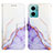 Coque Portefeuille Motif Fantaisie Livre Cuir Etui Clapet Y04B pour Xiaomi Redmi 10 Prime Plus 5G Violet