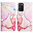 Coque Portefeuille Motif Fantaisie Livre Cuir Etui Clapet Y05B pour Samsung Galaxy F02S SM-E025F Rose