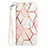 Coque Portefeuille Motif Fantaisie Livre Cuir Etui Clapet YB1 pour Motorola Moto G Play Gen 2 Blanc