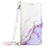 Coque Portefeuille Motif Fantaisie Livre Cuir Etui Clapet YB1 pour Xiaomi Redmi Note 12 Pro Speed 5G Violet