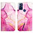 Coque Portefeuille Motif Fantaisie Livre Cuir Etui Clapet YB4 pour Motorola Moto G Play Gen 2 Petit