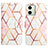 Coque Portefeuille Motif Fantaisie Livre Cuir Etui Clapet YB4 pour Motorola Moto G54 5G Blanc