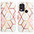 Coque Portefeuille Motif Fantaisie Livre Cuir Etui Clapet YB4 pour Nokia C22 Blanc