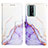 Coque Portefeuille Motif Fantaisie Livre Cuir Etui Clapet YB4 pour Xiaomi Poco F5 Pro 5G Violet