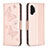 Coque Portefeuille Papillon Livre Cuir Etui Clapet B01F pour Samsung Galaxy A13 4G Petit