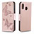 Coque Portefeuille Papillon Livre Cuir Etui Clapet B01F pour Samsung Galaxy A20 Petit