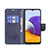 Coque Portefeuille Papillon Livre Cuir Etui Clapet B01F pour Samsung Galaxy A22 5G Petit