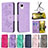 Coque Portefeuille Papillon Livre Cuir Etui Clapet B01F pour Samsung Galaxy A23e 5G Petit