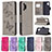 Coque Portefeuille Papillon Livre Cuir Etui Clapet B01F pour Samsung Galaxy A32 5G Petit