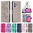 Coque Portefeuille Papillon Livre Cuir Etui Clapet B01F pour Samsung Galaxy A33 5G Petit