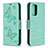 Coque Portefeuille Papillon Livre Cuir Etui Clapet B01F pour Samsung Galaxy A52 4G Petit