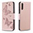 Coque Portefeuille Papillon Livre Cuir Etui Clapet B01F pour Samsung Galaxy A70 Petit