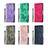 Coque Portefeuille Papillon Livre Cuir Etui Clapet B01F pour Samsung Galaxy M20 Petit