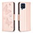 Coque Portefeuille Papillon Livre Cuir Etui Clapet B01F pour Samsung Galaxy M53 5G Petit