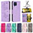 Coque Portefeuille Papillon Livre Cuir Etui Clapet B01F pour Samsung Galaxy M53 5G Petit