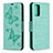 Coque Portefeuille Papillon Livre Cuir Etui Clapet B01F pour Samsung Galaxy Note 20 5G Petit