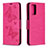 Coque Portefeuille Papillon Livre Cuir Etui Clapet B01F pour Samsung Galaxy Note 20 5G Petit