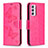 Coque Portefeuille Papillon Livre Cuir Etui Clapet B01F pour Samsung Galaxy Quantum2 5G Petit