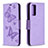 Coque Portefeuille Papillon Livre Cuir Etui Clapet B01F pour Samsung Galaxy S20 FE 4G Petit