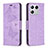 Coque Portefeuille Papillon Livre Cuir Etui Clapet B01F pour Xiaomi Mi 13 5G Violet Clair